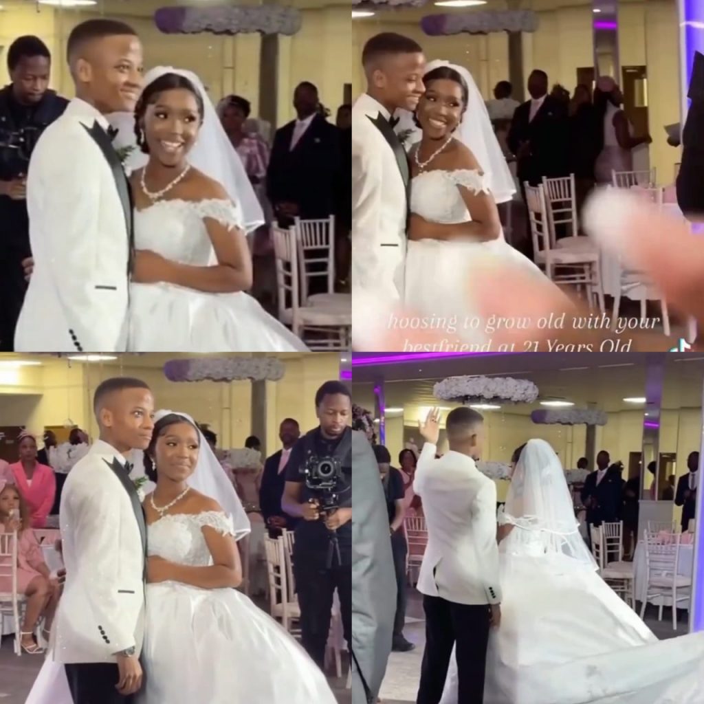 Wedding Of 21-Year-Old Couple Goes Viral (Photos) - Frank Talk ...