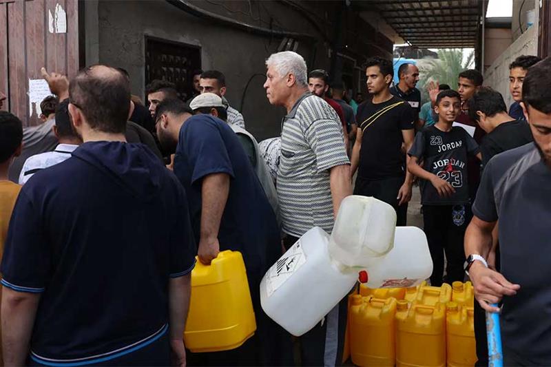 Israel resumes water supply to Southern Gaza Minister Frank Talk